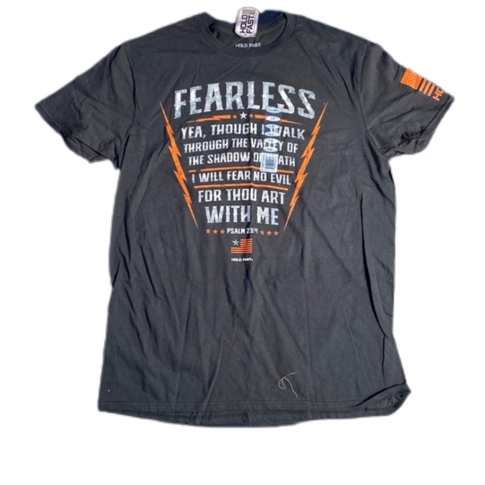 Hold Fast, mens, multiple sizes, black, short sleeve shirt, NWT